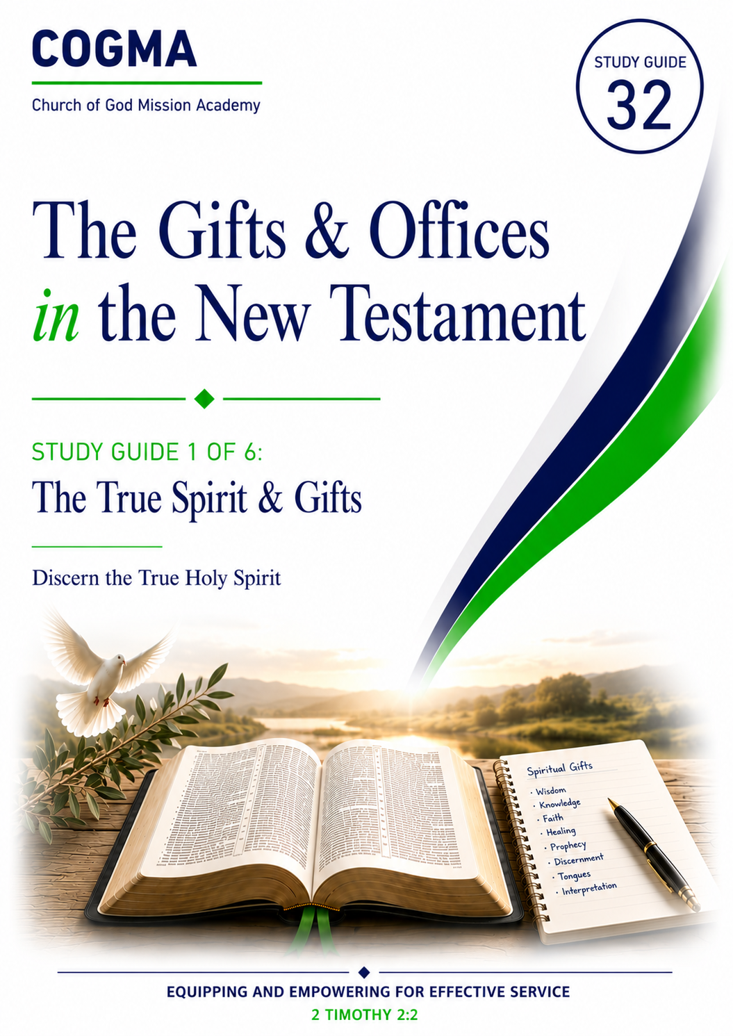 S32 The True Spirit & Gifts COGMA Study Guide Cover Image