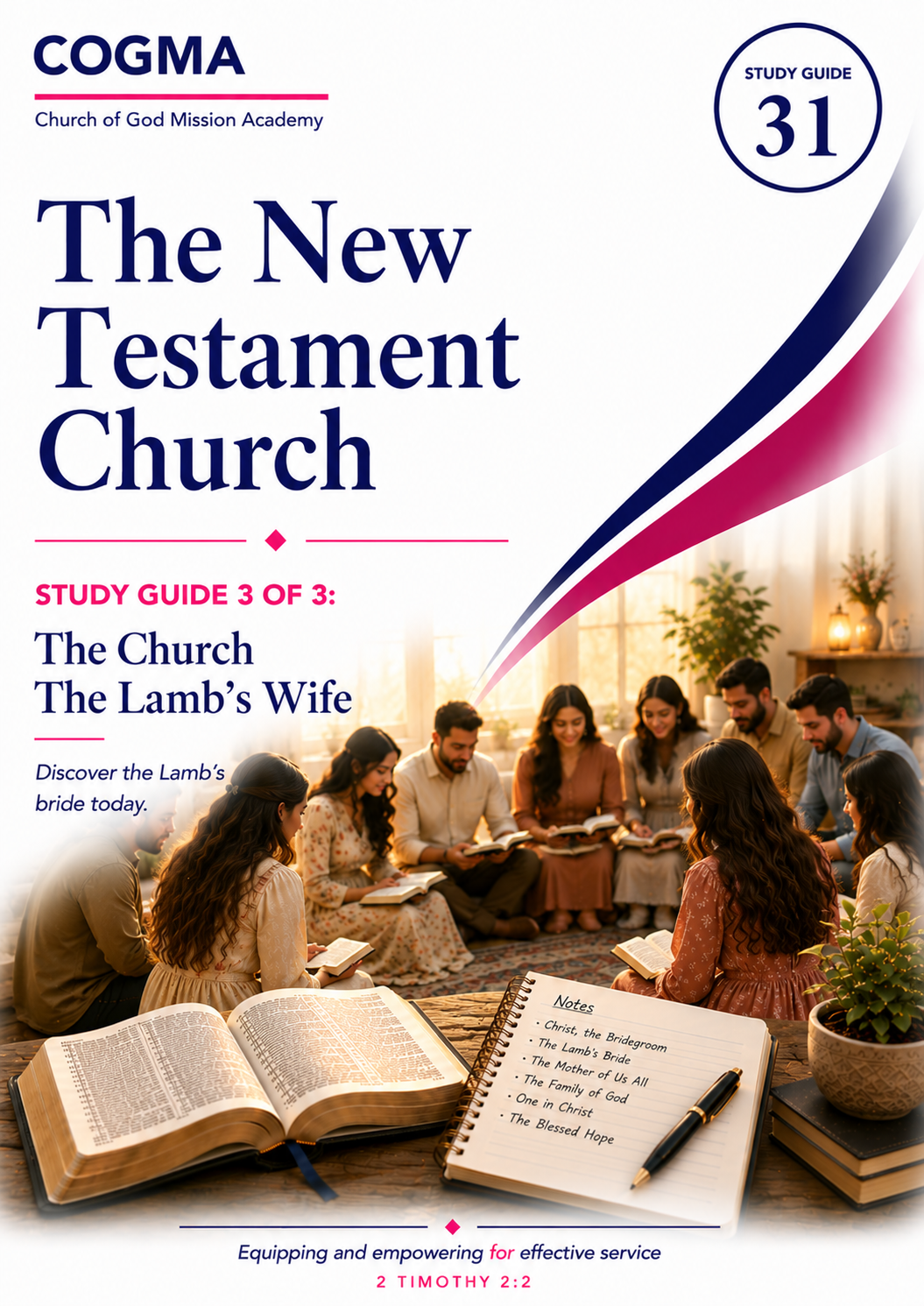 The Church the Lamb's Wife COGMA Study Guide Cover Image