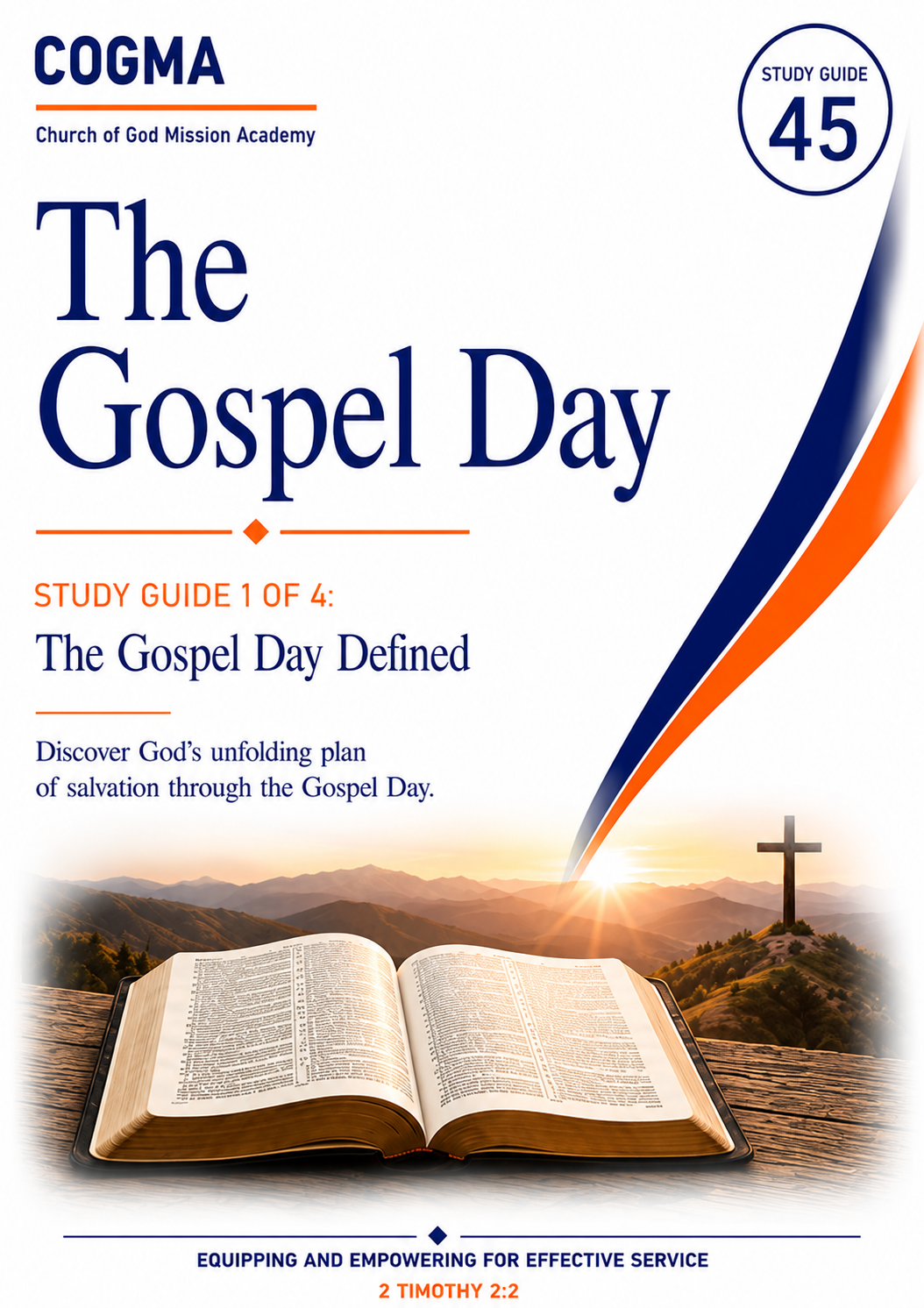 The Gospel Day Defined COGMA Study Guide Cover Image